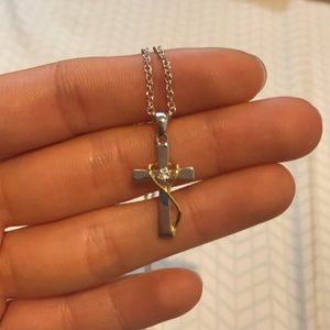 Sterling Silver Cross Necklace